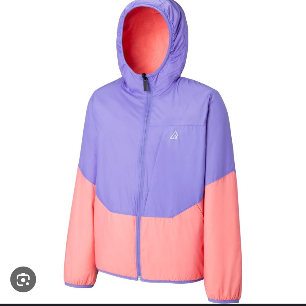 Ripzone Girls' Banzai Reversible Fleece Jacket- NEW